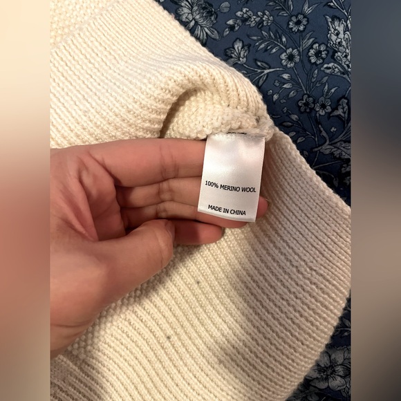 Patchwork Cable Sweater in XS - Picture 7 of 7